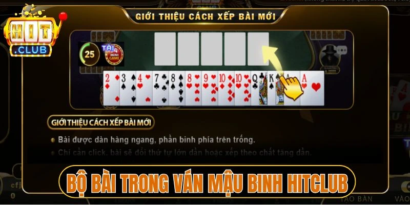 Bộ bài trong ván Mậu binh Hitclub