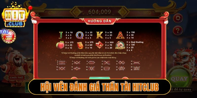 Hội viên đánh giá Thần Tài Hitclub